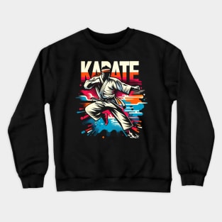 Karate Fighter Crewneck Sweatshirt